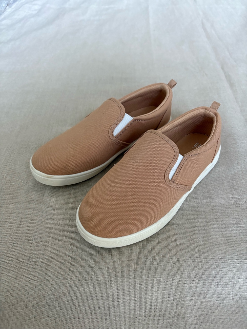 GAP Kids Slip-On Sneakers in Peachy Beige